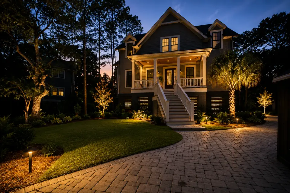 Outdoor LED landscape lighting